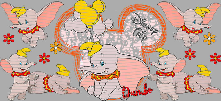 16oz Disney style-D-1231